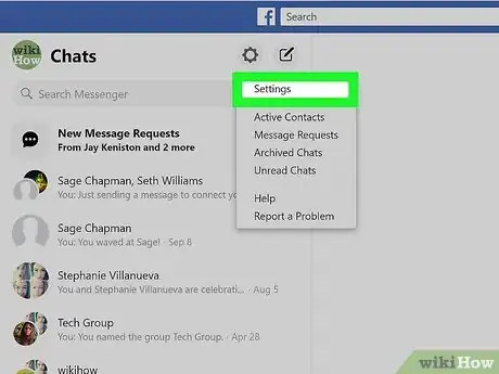 Imagen titulada Hide "Active Now" on Facebook Messenger Step 10